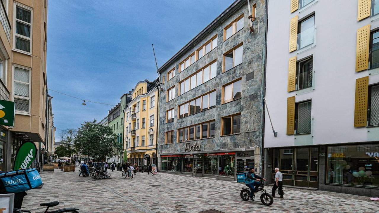 Nice Studio Apartment On A Pedestrian Street 赫尔辛基 外观 照片
